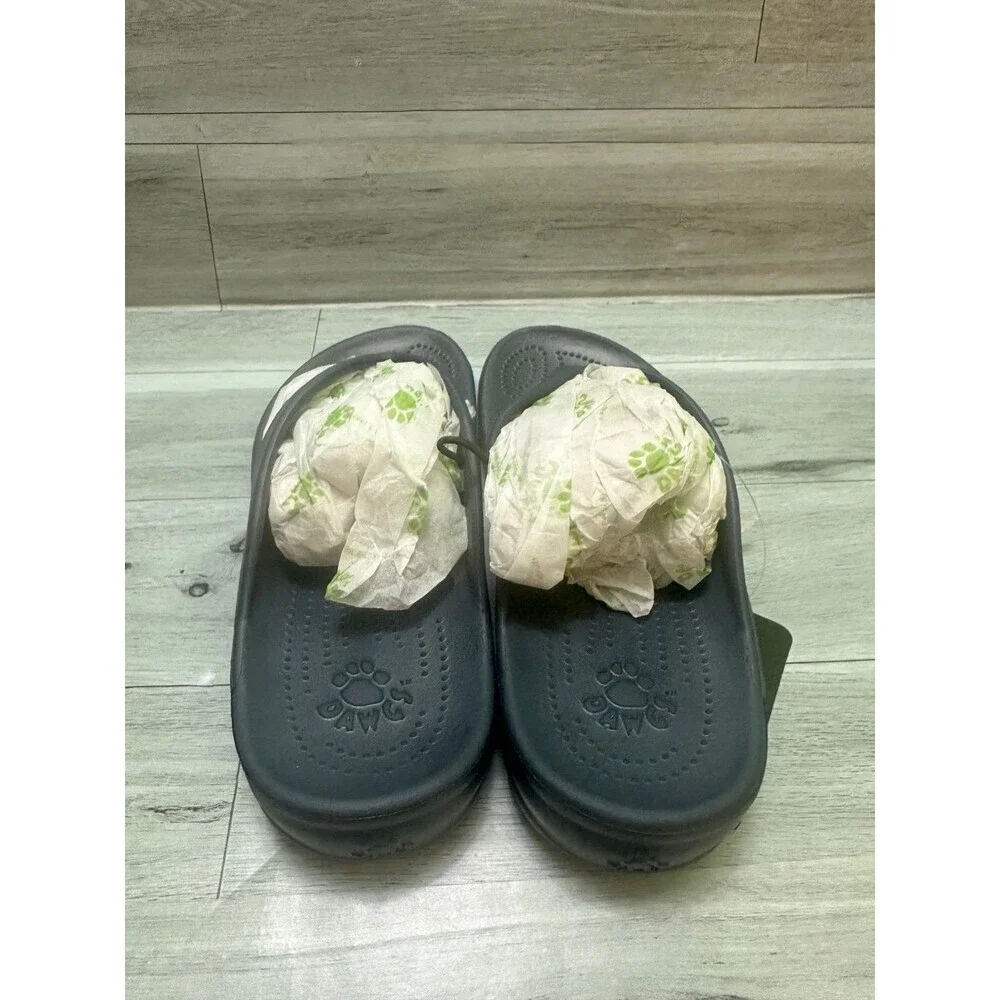 DAWGS Navy Blue Waterproof Flip Flop Sandals Size 1
